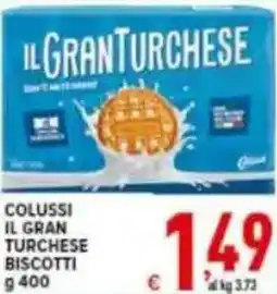 Iper Triscount Colussi il gran turchese biscotti offerta