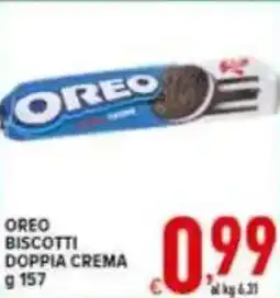 Iper Triscount Oreo biscotti doppia crema offerta