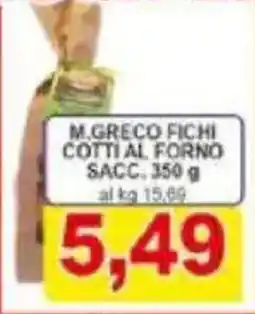 Pewex M.greco fichi cotti al forno sacc. offerta