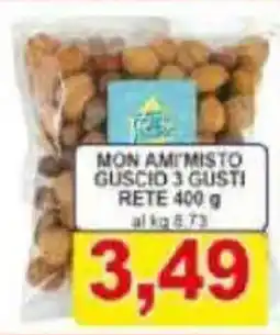 Pewex Mon amimisto guscio 3 gusti rete offerta