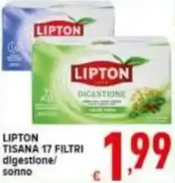 Iper Triscount Lipton tisana 17 filtri offerta