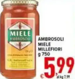 Iper Triscount AMBROSOLI MIELE MILLEFIORI offerta