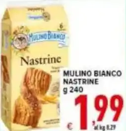 Iper Triscount Mulino bianco nastrine offerta