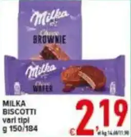 Iper Triscount Milka biscotti offerta