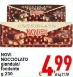 Iper Triscount Novi nocciolato offerta