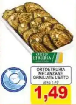 Pewex Ortoetruria melanzane grigliate l'etto offerta