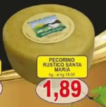Pewex Pecorino rustico SANTA MARIA offerta