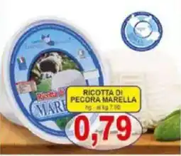 Pewex Ricotta di pecora marella offerta