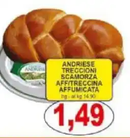 Pewex Andriese treccioni scamorza affitreccina affumicata offerta
