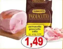 Pewex Parmacotto prosciutto cotto offerta