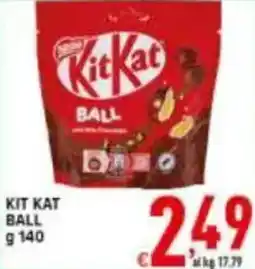 Iper Triscount Kit kat ball offerta