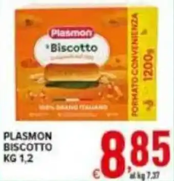 Iper Triscount Plasmon biscotto offerta