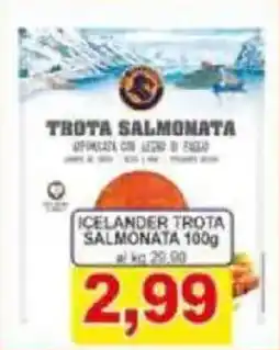 Pewex Icelander trota salmonata offerta