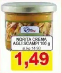 Pewex Norita crema agli scampi offerta