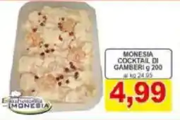 Pewex Monesia cocktail di gamberi offerta