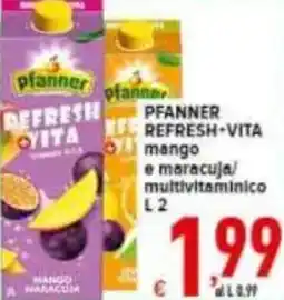 Iper Triscount Pfanner refresh+vita offerta