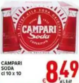 Iper Triscount Campari soda offerta