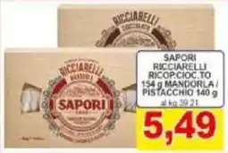 Pewex Sapori ricciarelli ricopcioc.to mandorla/ pistacchio offerta