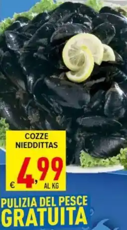 Iper Triscount Pulizia del pesce gratuita offerta