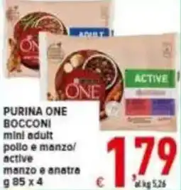 Iper Triscount Purina one bocconi offerta