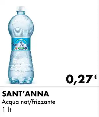 SANT'ANNA Acqua nat/frizzante