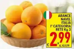 Iper Triscount Arance navel italia 1° categoria rete offerta