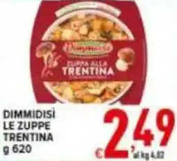 Iper Triscount Dimmidisì le zuppe trentina offerta