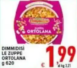 Iper Triscount Dimmidisi le zuppe ortolana offerta