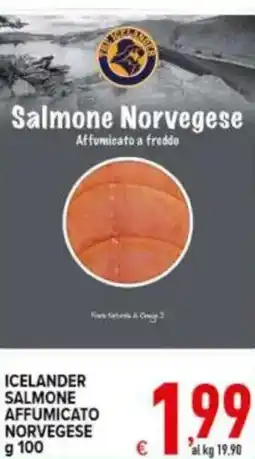 Iper Triscount Icelander salmone affumicato norvegese offerta