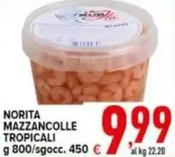 Iper Triscount Norita mazzancolle tropicali offerta