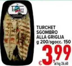 Iper Triscount Turchet sgombro alla griglia offerta