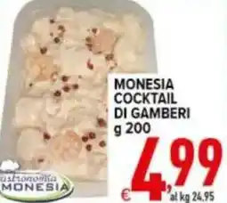 Iper Triscount Monesia cocktail di gamberi offerta
