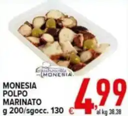 Iper Triscount Monesia polpo marinato offerta