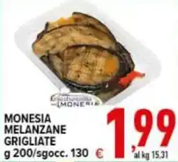 Iper Triscount Monesia melanzane grigliate offerta