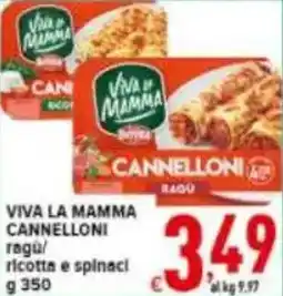 Iper Triscount Viva la mamma cannelloni offerta