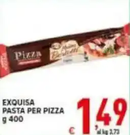 Iper Triscount Exquisa pasta per pizza offerta
