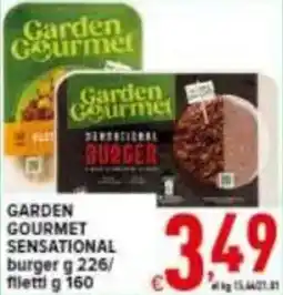 Iper Triscount Garden gourmet sensational offerta