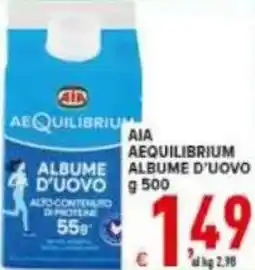 Iper Triscount Aia aequilibrium albume d'uovo offerta