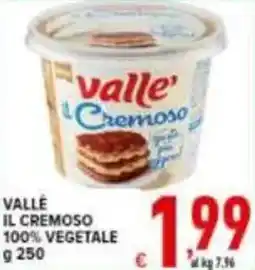 Iper Triscount Valle il cremoso 100% vegetale offerta