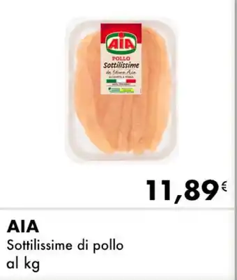 ΑΙΑ Sottilissime di pollo