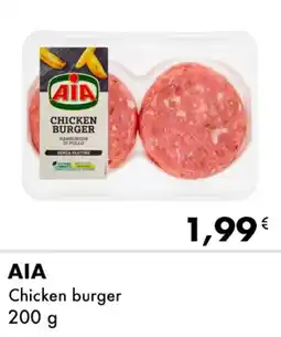 Iper Tosano AIA Chicken burger offerta