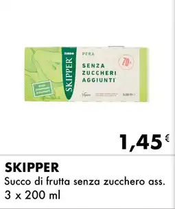 Iper Tosano SKIPPER Succo di frutta senza zucchero ass. offerta