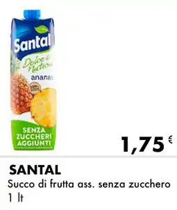 Iper Tosano SANTAL Succo di frutta ass. senza zucchero offerta