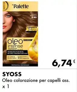 Iper Tosano SYOSS Oleo colorazione per capelli ass. offerta