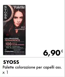 Iper Tosano SYOSS Palette colorazione per capelli ass. offerta