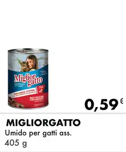 Iper Tosano MIGLIORGATTO Umido per gatti ass. offerta