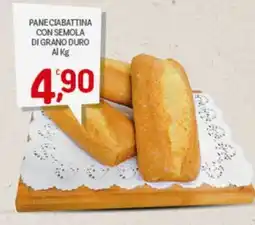 Crai Pane ciabattina con semola di grano duro offerta