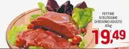 Crai Fettine sceltissime di bovino adulto offerta