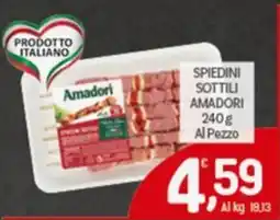 Crai Spiedini sottili AMADORI offerta
