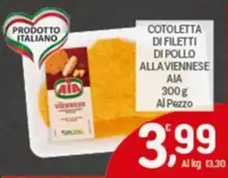 Crai Cotoletta di filetti di pollo allaviennese AIA offerta